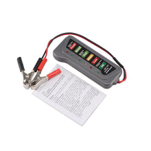 12V Autobatterietester 6 LED-Leuchten Anzeige Autodiagnosewerkzeug Autobatterietester Für PKW 12V