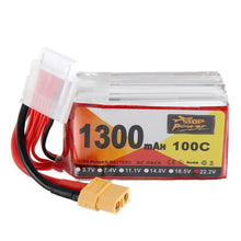 ZOP Power Lipo Batterie XT60 Stecker 22,2 V 1300 mAh 100C 6S  für iFlight TurboBee 120RS