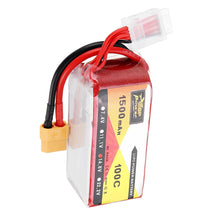 ZOP POWER Lipo Batterie Mit XT60-Stecker 14.8V 1500mAH 100C 4S  für Eachine Wizard X220S FPV Racer RC Drone