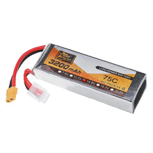 ZOP Power Lipo Batterie XT60 Stecker 14.8V 3200mAh 75C 4S  für RC Flugzeug