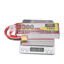 ZOP Power  Lipo Batterie XT60 Stecker 14.8V 3300mAh 100C 4S für RC Helikopterboot