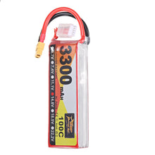 ZOP Power  Lipo Batterie XT60 Stecker 14.8V 3300mAh 100C 4S für RC Helikopterboot