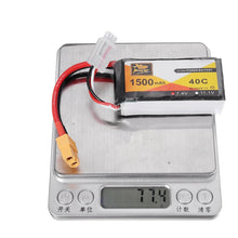 ZOP Leistung Lipo Akku XT60 Stecker 7.4V 1500mAh 40C 2S