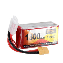 ZOP Power Lipo Batterie XT60 Stecker 14.8V 1300mAh 100C 4S  für RC Racing Drone