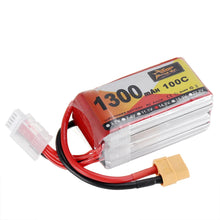 ZOP Power Lipo Batterie XT60 Stecker 14.8V 1300mAh 100C 4S  für RC Racing Drone