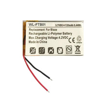 3,7V 120mAh Lithium Polymer LSSP321830 Ersatzakku für Fitbit Blaze Akku 2　Draht