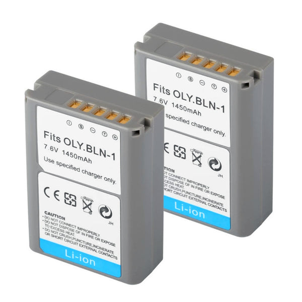 2PCS PS BLN1 Akku 1450mAh geeignet für PS-BLN1 BLN 1 e m5 em5 omd om d Akku