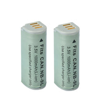 2PCS Kamera Akku NB9L NB 9L Canon Elph 510 530 hs Powershot n SD4500 510 hs 50s 1000mAh