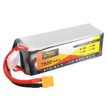 ZOP Power 14,8 V 7500mah 35C 4S Lipo Batterie XT60 Stecker für RC Quadcopter Auto