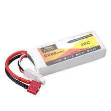 ZOP Leistung 7.4V 2200mAh 2S 35C Lipo Akku T Stecker 193386