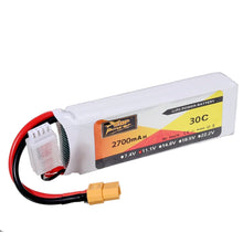 ZOP Leistung 11,1V 2700mAh 3S 30C Lipo-Batterie XT60 Stecker 1033423