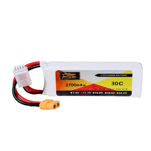 ZOP Leistung 11,1V 2700mAh 3S 30C Lipo-Batterie XT60 Stecker 1033423