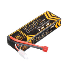 ZOP Power 7.4V 5000mAh 45C 2S Lipo Batterie T Plug für 1/10 RC Rennwagen