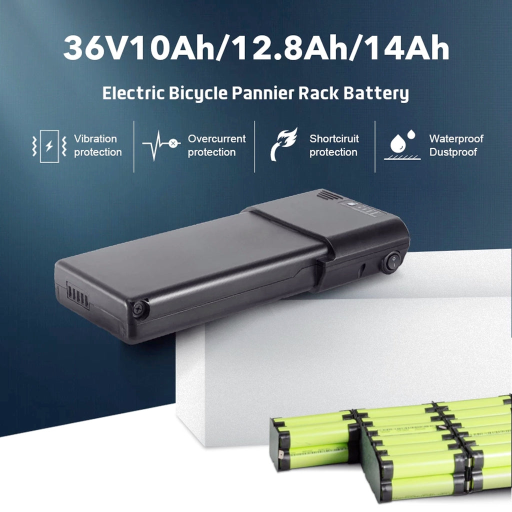 Hinten Rack 36V 12,5Ah E fahrrad Batterie Lithium-Batterie für Elektrische Fahrrad Phylion XH370-10J Lieferzeit 2-5 Werktage