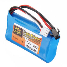 Lipo Batterie POWER 7,4 V 1500mAh 20C 2S SM-Stecker für RC-Car