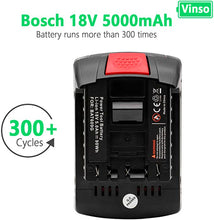 18V 5000mAh Lithium Akku Ersatz für Bosch 18V BAT609 BAT610G BAT618G BAT619 BAT621 BAT620 Akku Elektrowerkzeug