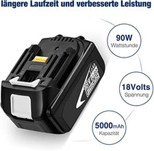 18V 6000mAh BL1860B akku mit LED-Anzeige BL1830B BL1840B BL1815 LXT-400