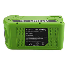 40V 2500mAh Li-ion Ersatz Akku 40V G-MAX Werkzeuge 29462 29252 20202 22262