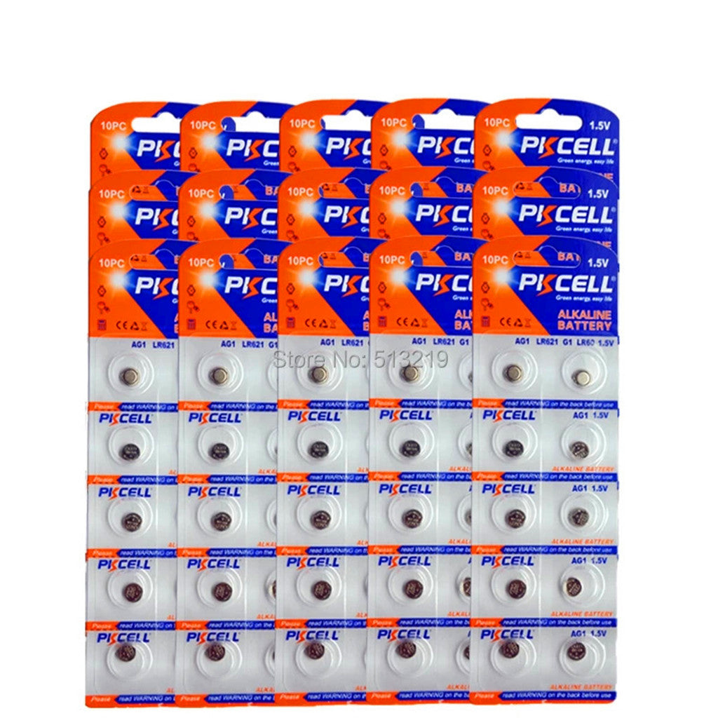 150PC/15 karte knopfzelle aga1 sr621sw 364 lr621 621 lr60 1,5 V Alkaline batterie taste münzen batterien für uhr
