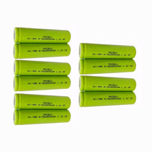 10PCS 4/3A 1,2 V Akku 3800mAh 17670 18670 Ni Mh Batterie Für Löten Flache Top