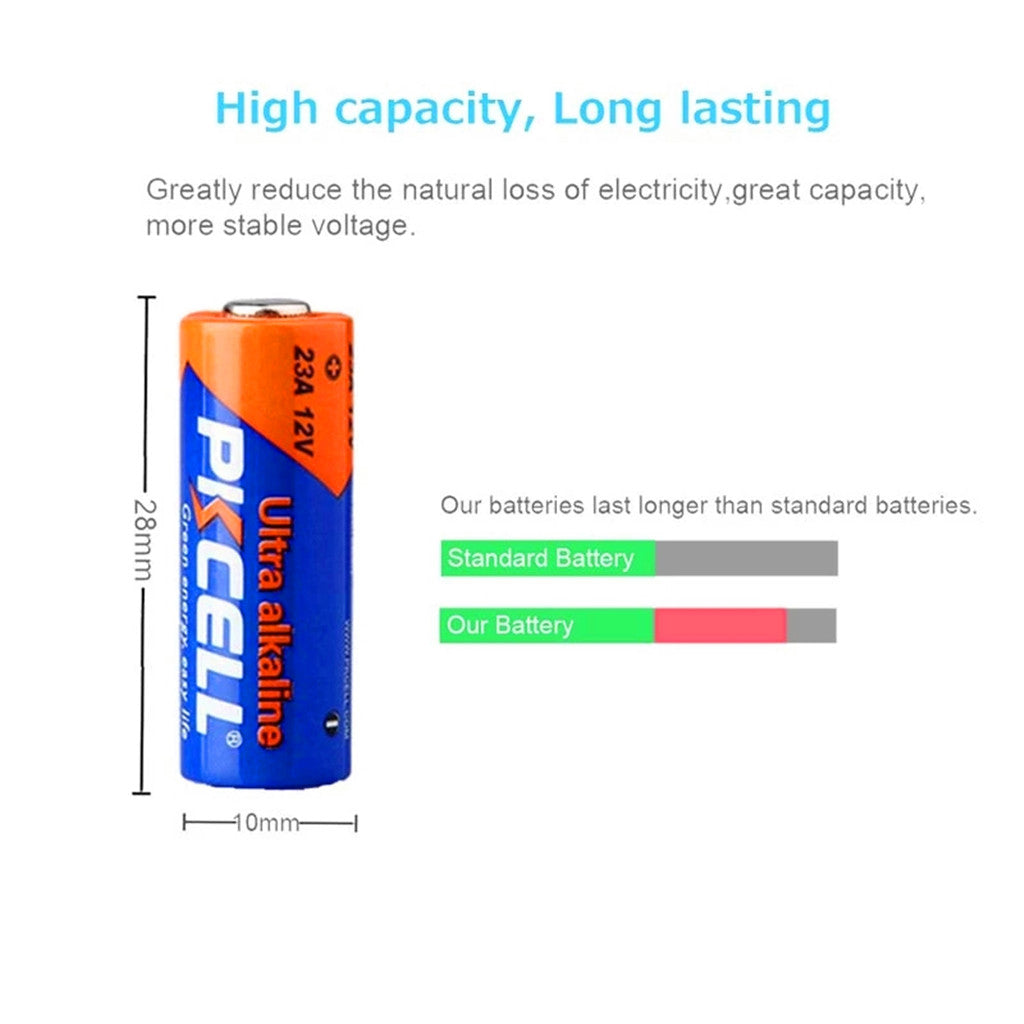 50Pcs/10 karte 23A 12v batterie Alkaline batterie Primären Trocken –  batteryzone-de