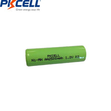 12 stücke NI MH AA akku 1,2 v 2500mah indurstry packen flach top, nicht PCM 14,550,5