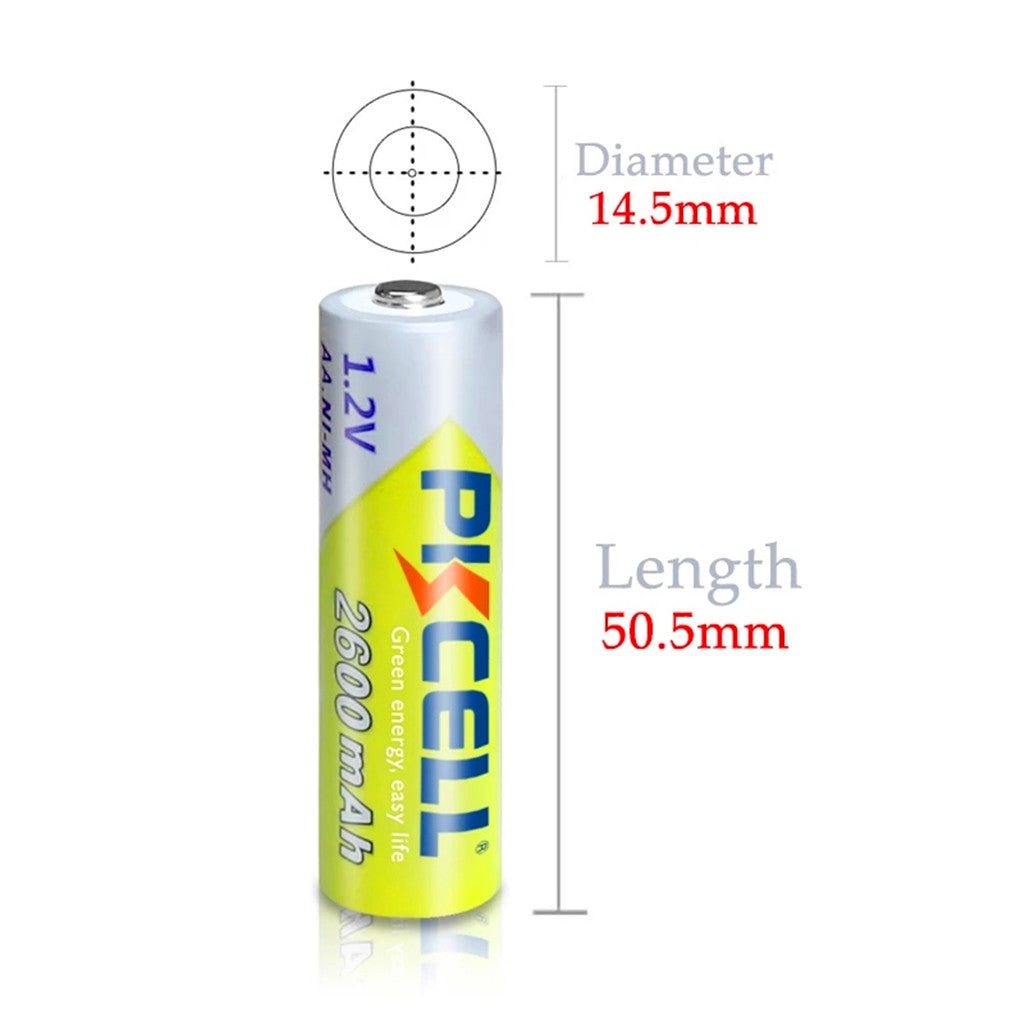 12 TEILE/LOS  NI MH AA batterie 2300-2600MAH 1,2 V Nimh Batterien AA Kamera Batterie für taschenlampe, fernbedienung