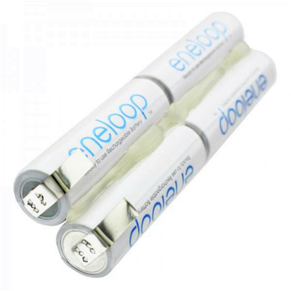 L2x2 4,8/2000 mit LF-U Akkupack eneloop Standard (ehem. Sanyo eneloop Standard) AA Stange