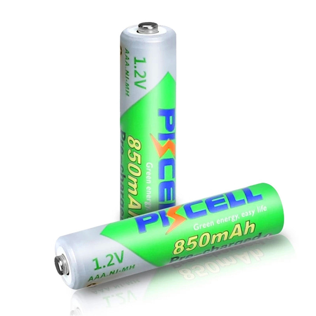 12stücke AAA Batterie 850mAh 1,2 V NI MH AAA Geringe selbstentladung 3A akkus batterie box halter AA/AAA