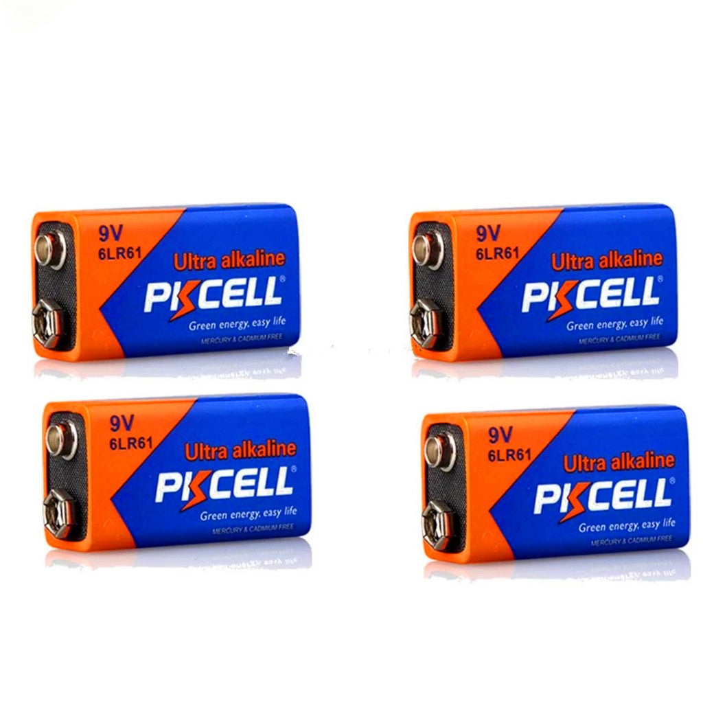 4Pcs Elektronische thermometer 9V 6lr61 e22 mn1604 522 Super Alkaline Batterie Überlegene 6f22