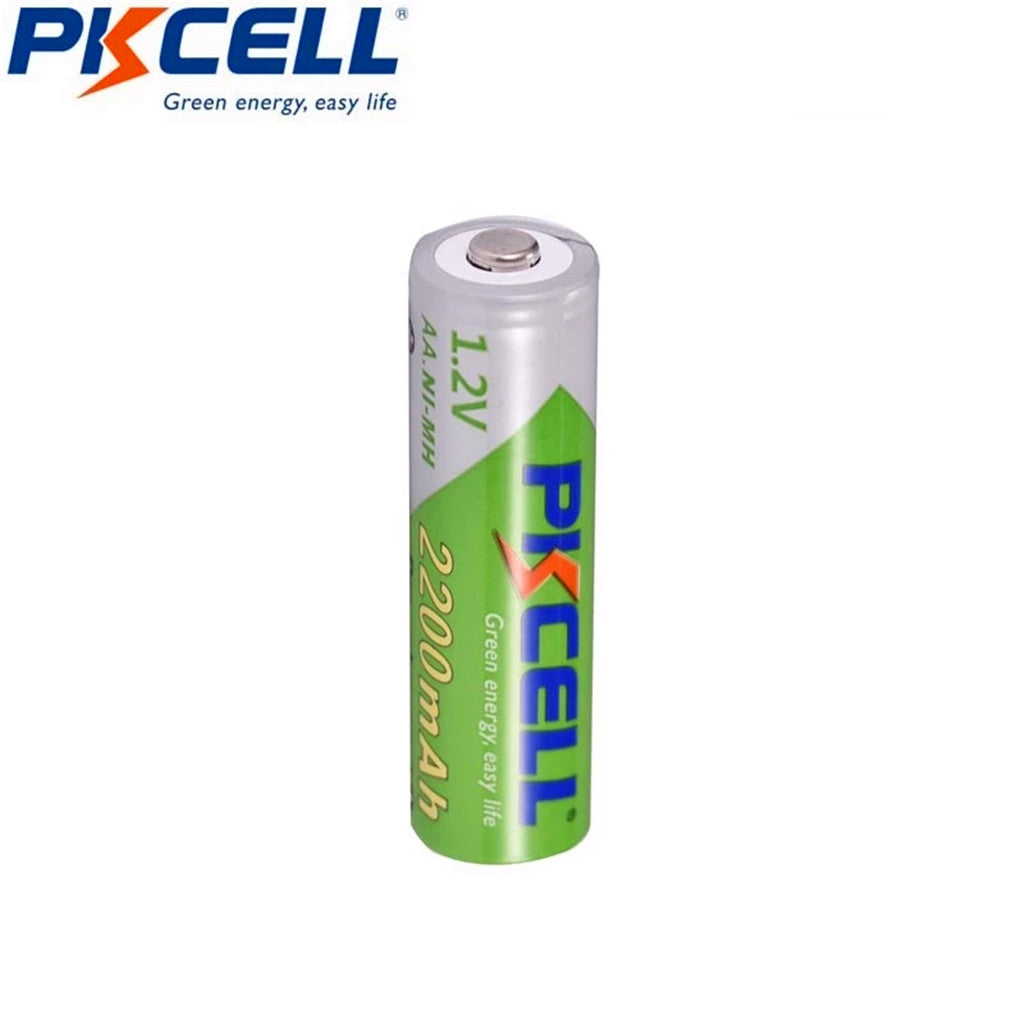 6PCS x 2200MAH 1,2 V NIMH AA akku Geringe Selbstentladung Batterien NI-MH für taschenlampe spielzeug batterie