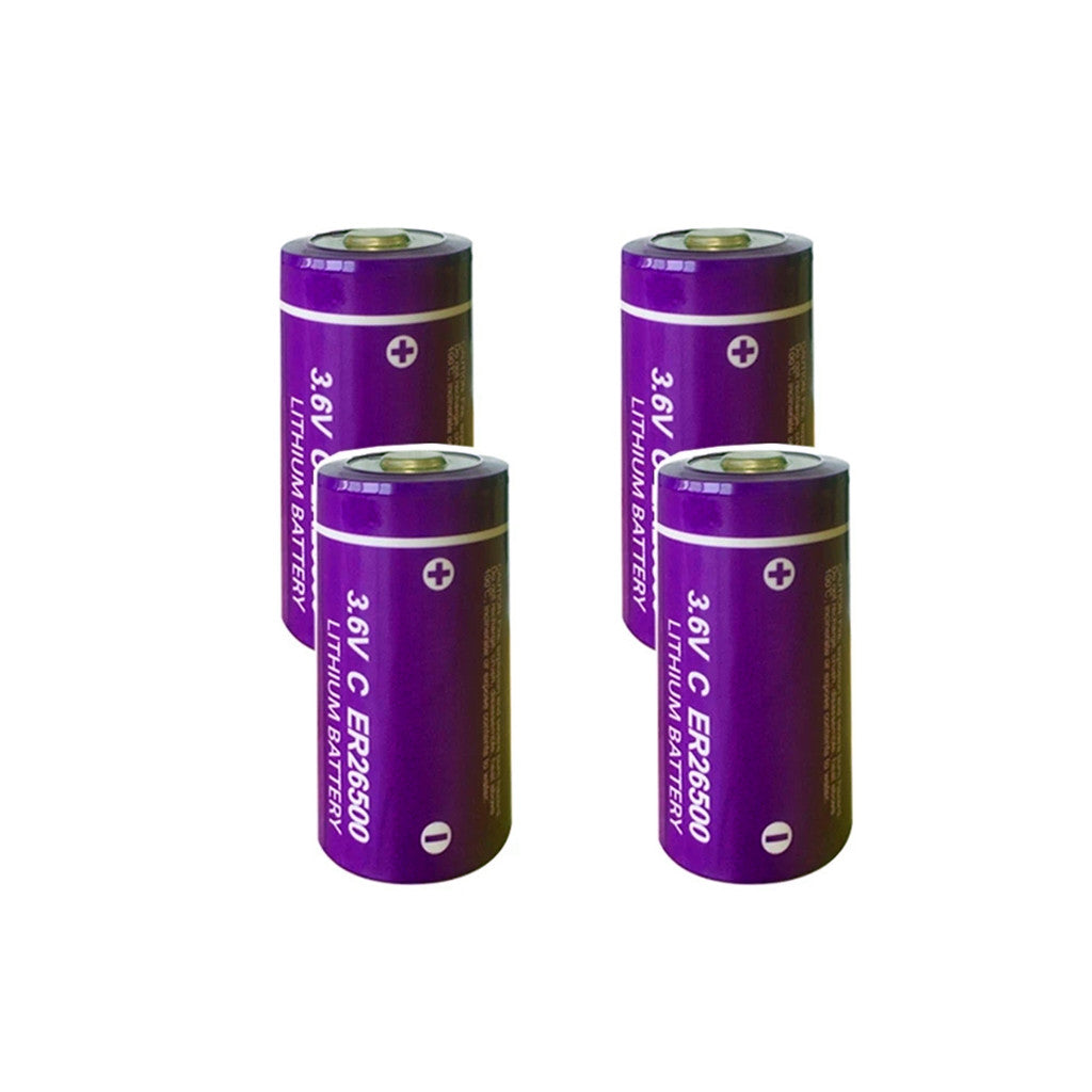 4 Teile/los Li SOCl2 26500 er26500 3,6 V 9000mAh C batterie größe lithium-primäre 9A batteria