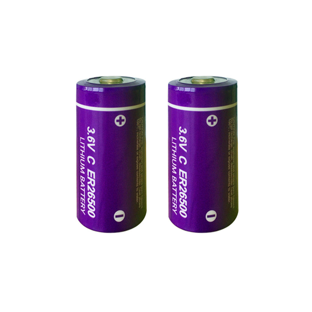 4 Teile/los Li SOCl2 26500 er26500 3,6 V 9000mAh C größe 9A batteria –  batteryzone-de