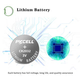 10PCS CR2032 2032 3V Taste Batterien BR2032 DL2032 ECR2032 Aufladbare batterien 3V LiMnO2 Taste Münze Zellen batterie