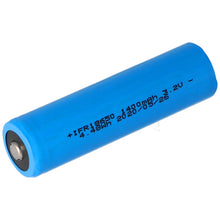 3,2 Volt Solar Akku Lithium 18650 IFR LiFePo4 Akku Abmessungen ca. 66,1x18mm mit Kopf ungeschützt, 1400-1500mAh,