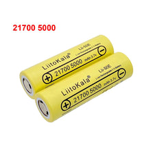 2pcs Lii-50E 3.7V 21700 5000mAh Akku 5C Entlade-Hochleistungsakku