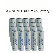 10PCS AA 3000mAh 1,2V Ni Mh Akku Günstige 2A Neutralbatterie zum Vorladen von elektronischen Geräten device