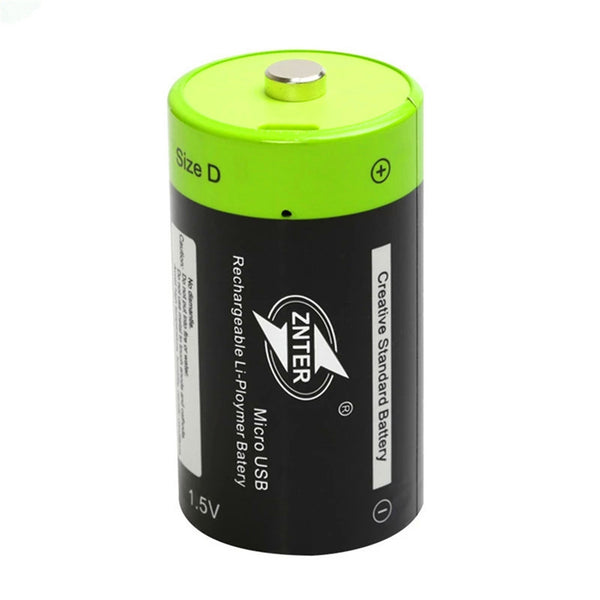 D Größe 1,5 V 4000 mAh Micro-USB-Lithium-Akku Pilha multifunktionales Lithium-Polymer