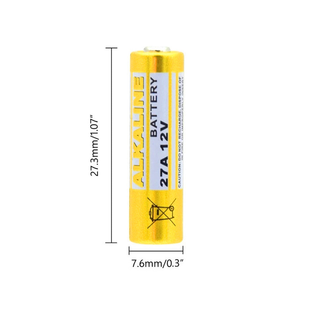 10PCS 27A 12V primäre alkalische Trockenbatterie 27AE 27MN A27 –  batteryzone-de