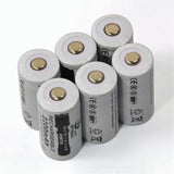 6 Stück 3,7 V 2200 mAh Li Ion 16340 Batterie cr123A Akku 3,7 V cr123 LED Taschenlampe Batterie