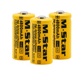 20pcs Kapazität 4800mAh 3,7V Lithium Ionen 16340 Batterie cr123A Batterie für LED Taschenlampe