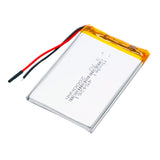 4pcs Polymerbatterie 3,7V Lithium Polymer Batterie 454261 2000mAh Spielkonsole MP3 MP4 MP5 Lithiumbatterie GPS