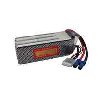 2x EC5 22.2V 4200mAh 35C 6S RC Lithium Polymer Akku Align 7.2 Yak 54 Ferngesteuerte vierachsige Hubschrauberdrohne