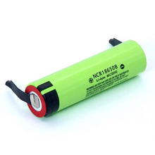 6 STÜCKE NCR18650B 3,7 V 3400 mAh 18650 Lithium-Akku Schweißen Nickelblech-Batterie