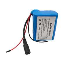 12V 5Ah 5000mAh 18650 Akku BMS Lithium Akku Schutzplatine mit 12,6V 1A Ladegerät