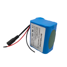 12V 5Ah 5000mAh 18650 Akku BMS Lithium Akku Schutzplatine mit 12,6V 1A Ladegerät