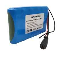 25.2V 18650 Akku 2000 mAh Akku für GPS Navigator Golfwagen Elektrofahrrad