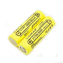 6pcs 21700 4800 5000mAh Lithium-Nickel-Akku 3,7V 50E Kit 3,7V 15A Leistung 5C Entladerate