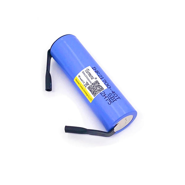 3pcs INR21700-40T Lithiumbatterie 21700 4000mAh 40A Schraubendreher mit Schweißdraht