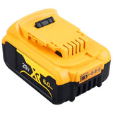 2pcs 20V 6.0 Ah DCB200 Ersatzakku für DeWalt MAX XR DCB205 DCB201 DCB203 Elektrowerkzeugakku